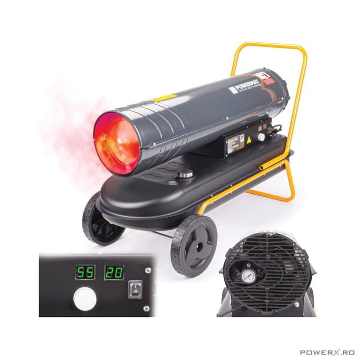 Tun pentru caldura 65KW, incalzitor industrial motorina automat ardere