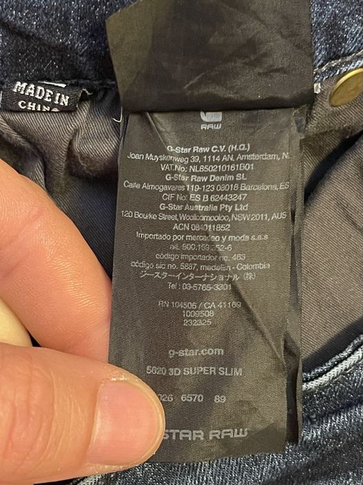 Blugi barbati G Star super slim marimea M
