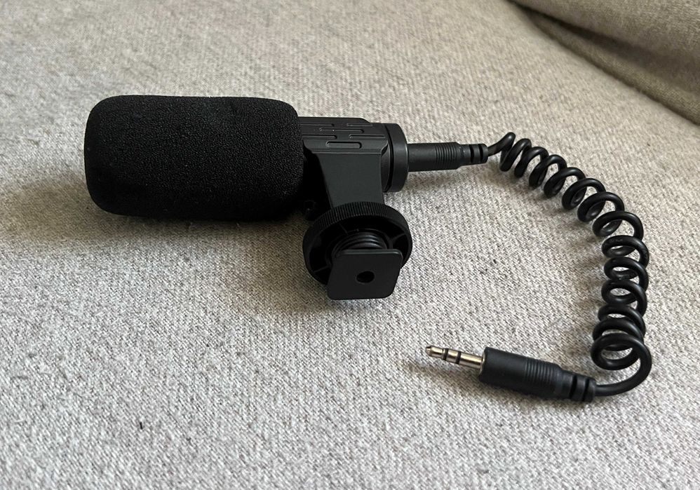 Set microfoane mici lavaliera mini USB shotgun 3.5mm si stereo TRRS