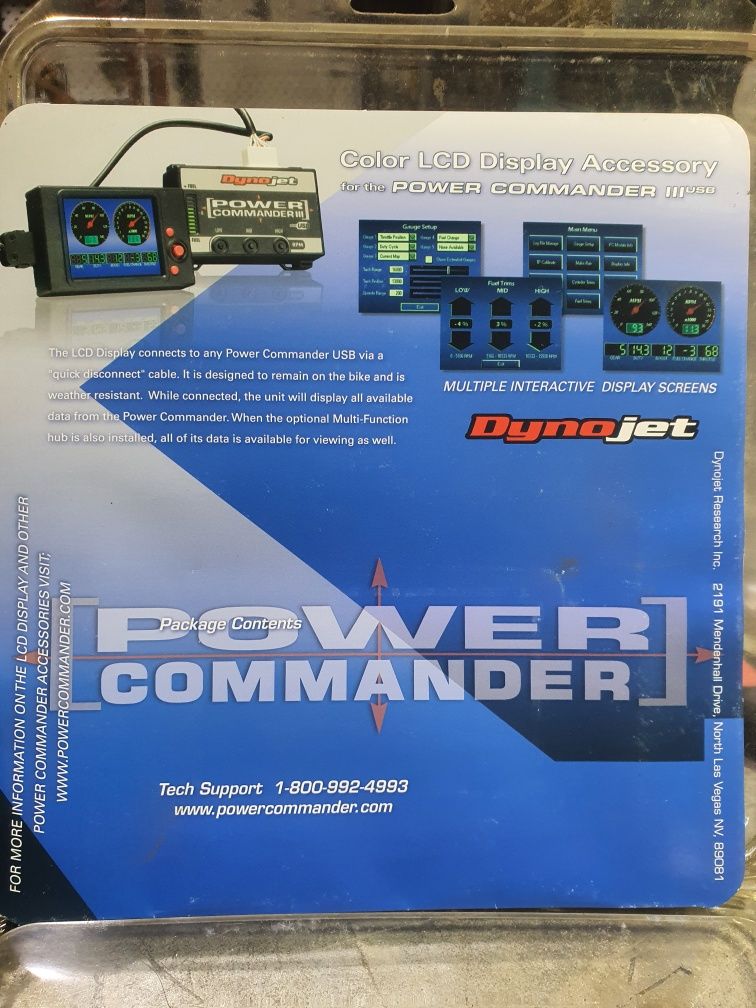 DynoJet IIIUSB. Цветной дисплей для Power Comander