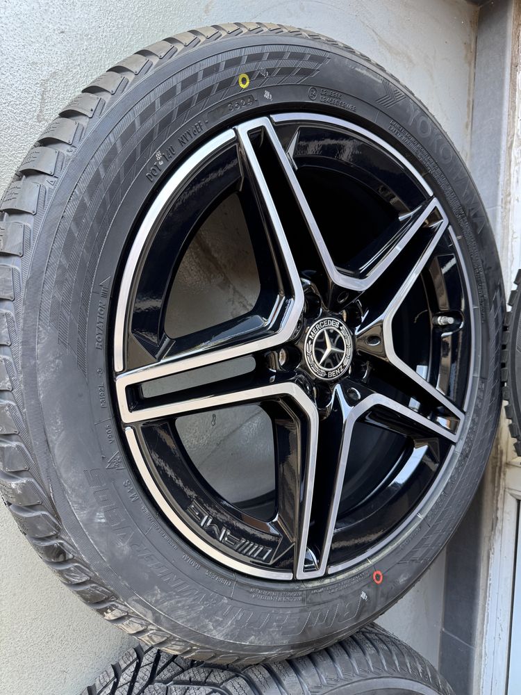 Jante Originale Mercedes AMG R19 GLA GLB GLK EQA echipate iarna noi