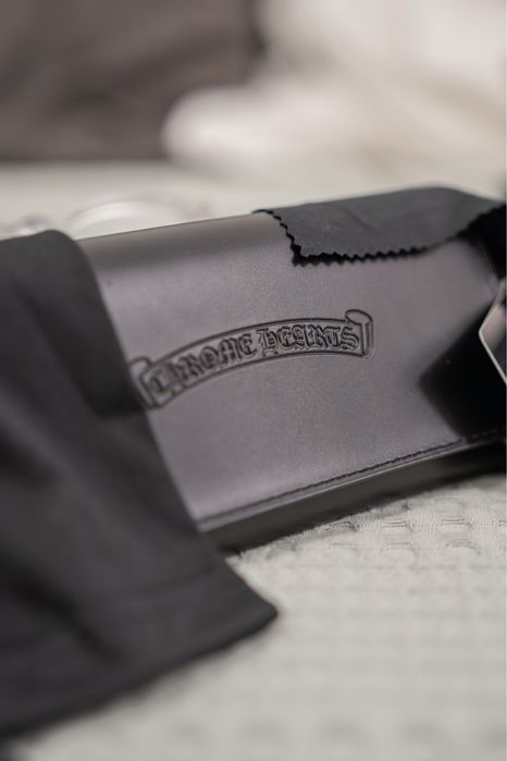 Ochelari Chrome Hearts Transparent si Argintiu