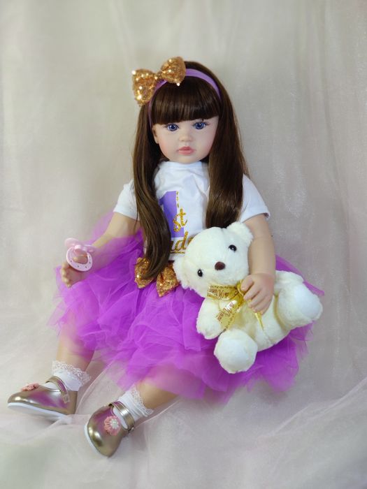 Реборн кукла праздничная,  60см, Астана, Бокейхана 17/1