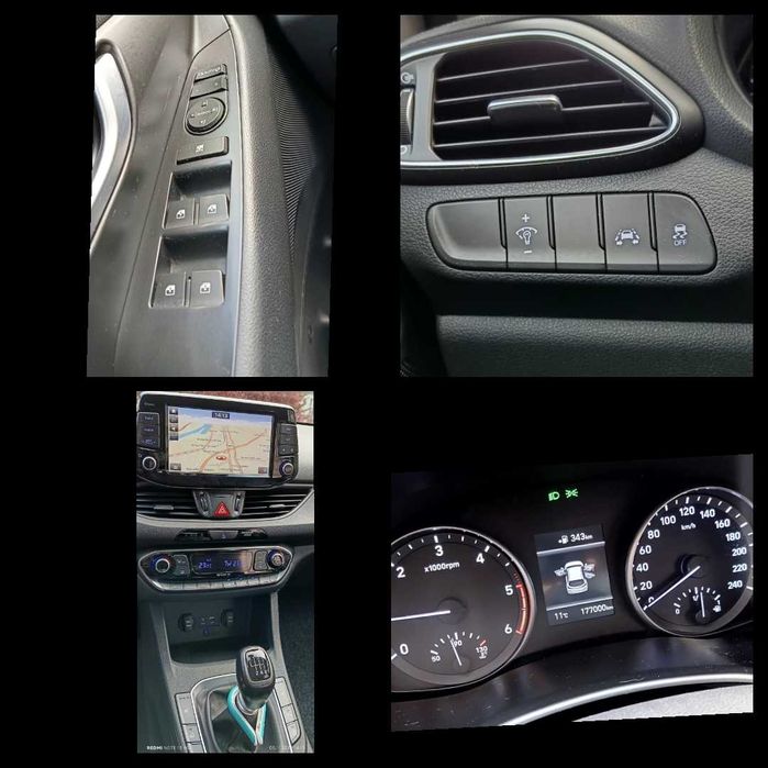 Vand Hyundai i30. 1.6 diesel.Euro 6 . An 2018. pret 8500€ negociabil.