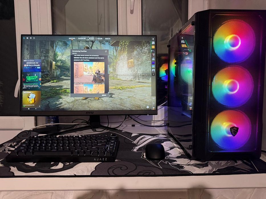 Продаю полностью новый игровой комплект от MSI