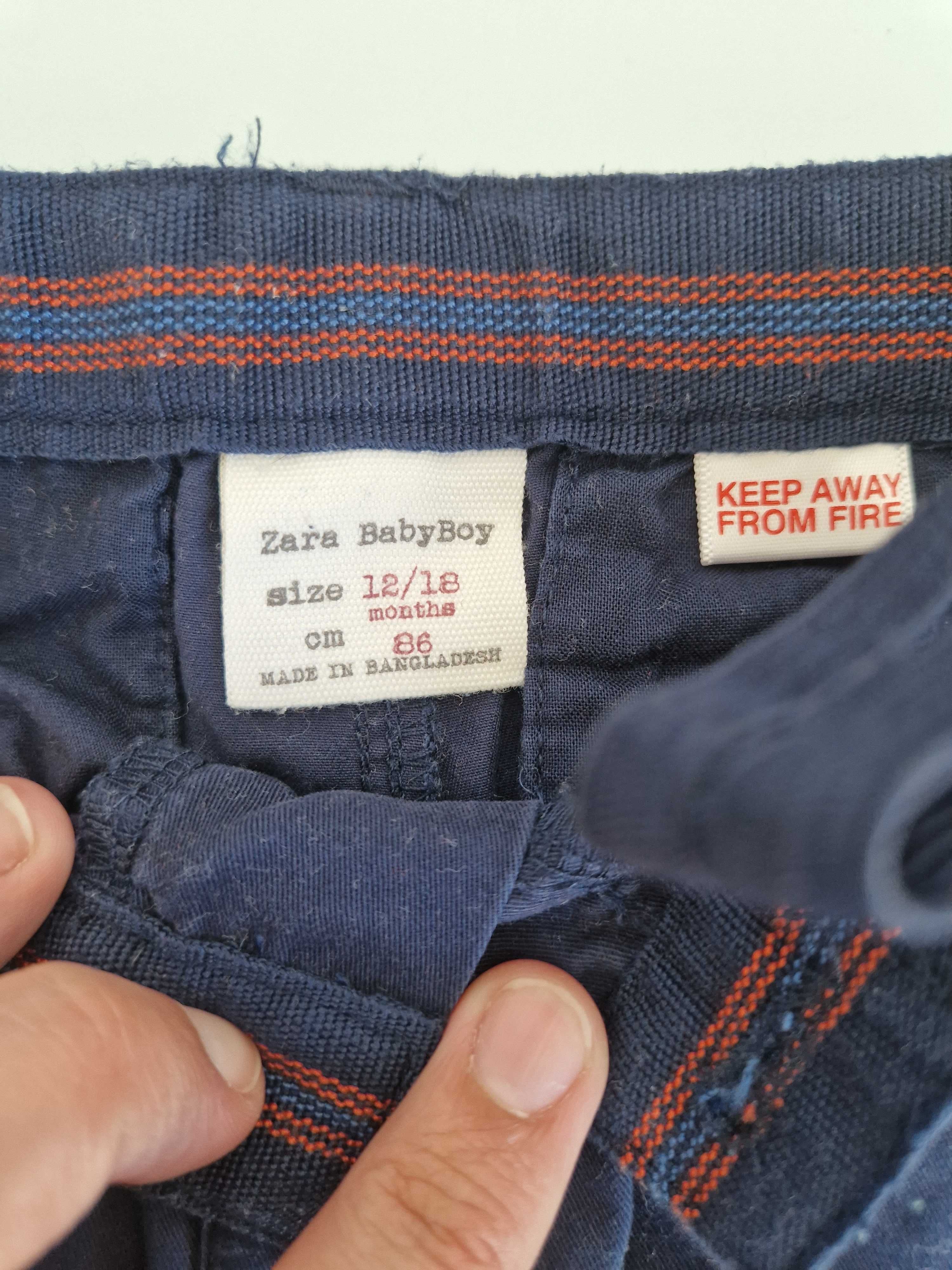 Pantaloni baieti marimea 86 (3 bucati) Zara, H&M
