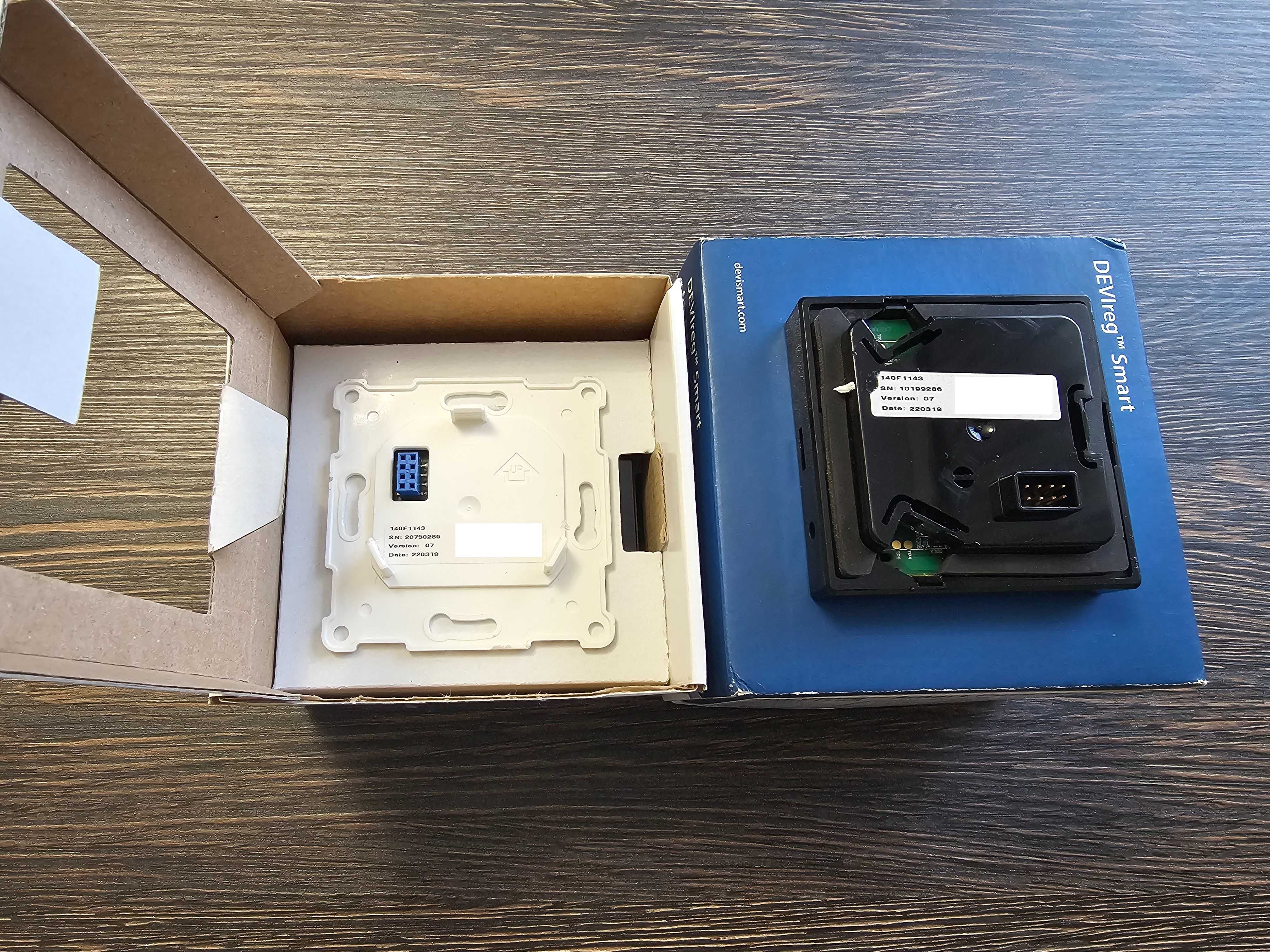 Терморегулятор Devireg Smart Wi-Fi, Черный