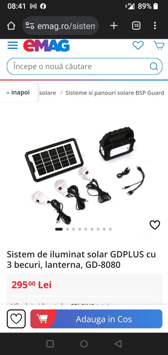 Lanterne super kit urgenta