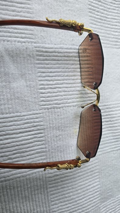 Ochelari de soare Cartier brown