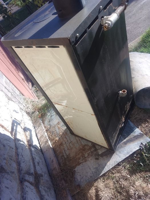 Камина на твърдо гориво с водна риза 13 kW Прити S3 W13