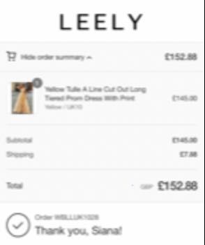 Чисто нова Жълта бална рокля