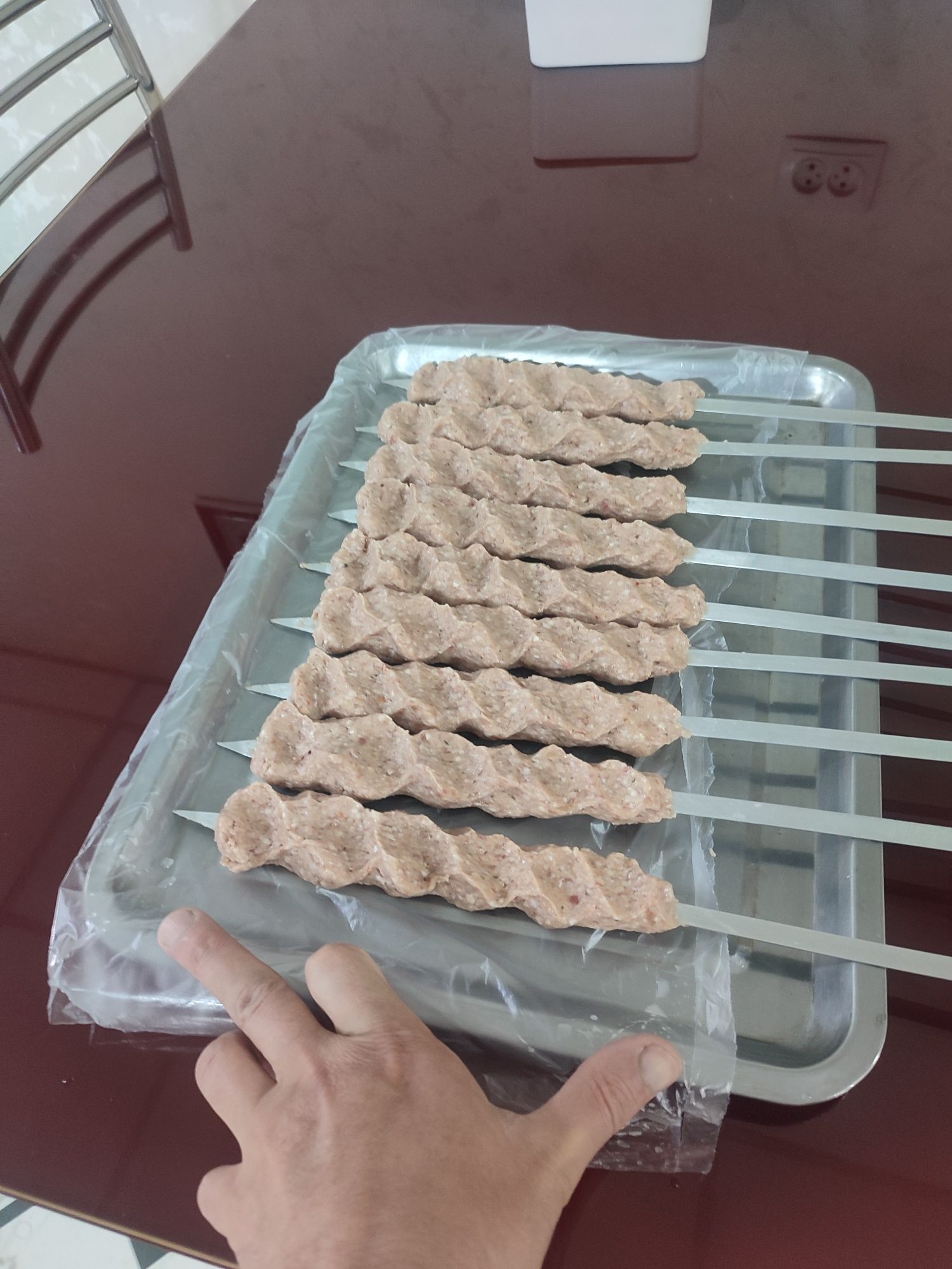 Мариновка шашлыка на развес