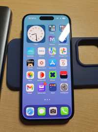 Iphone 15 pro blue titanium