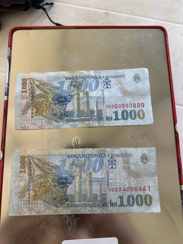 Vand bancnota de 1000 lei din 1998