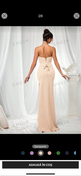 Vand rochie crem, nepurtata