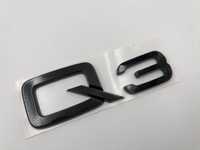 Emblema Audi Q3 spate negru