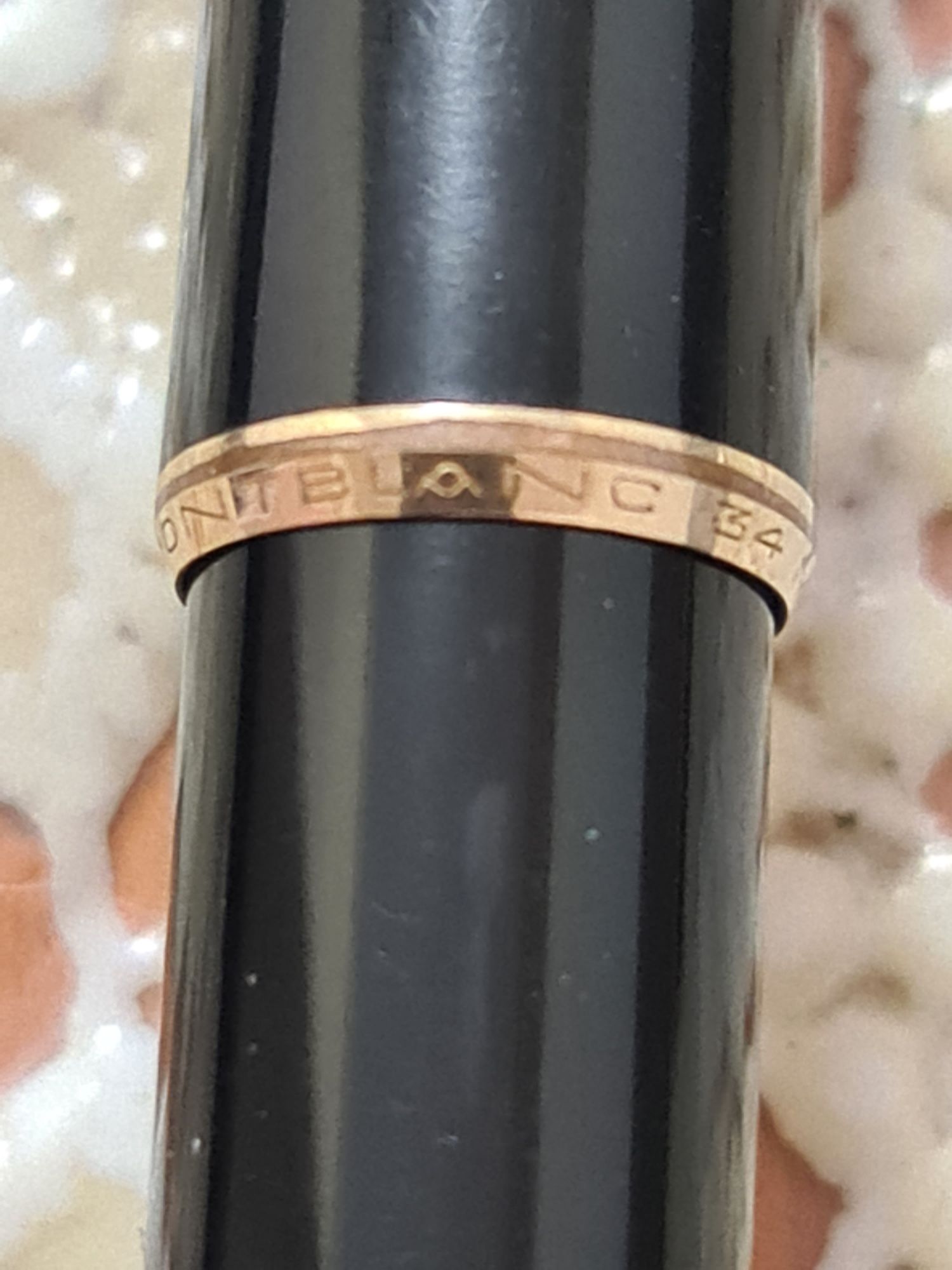 Златна писалка Montblanc 34