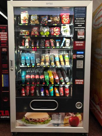 Afacere de vanzare- Firma vending cu automate de snacksuri + cafea