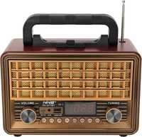 RADIO FM NS-2075BT, Ретро радио с AUX BT