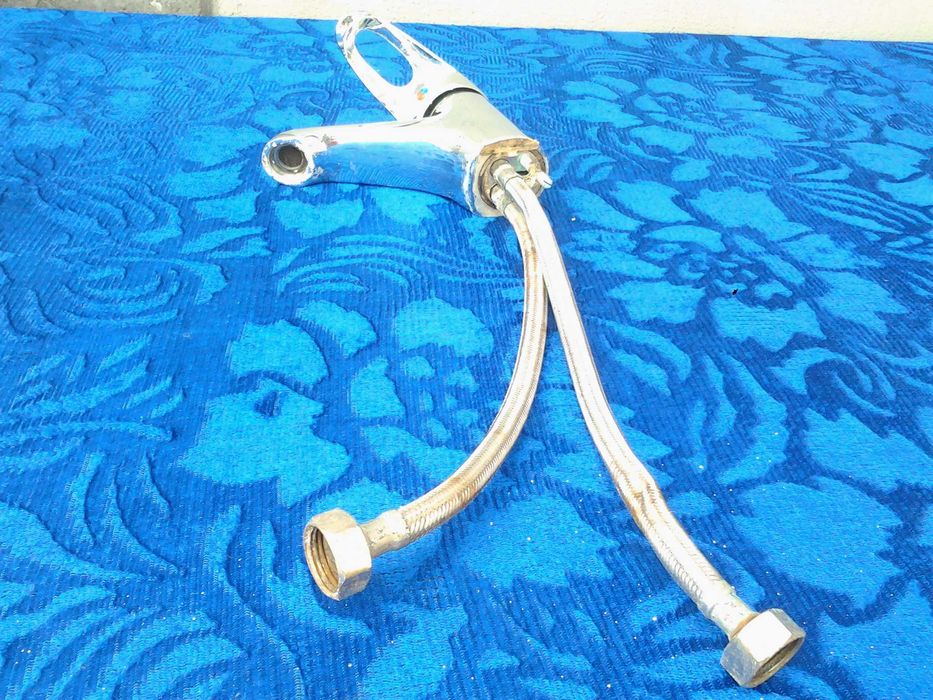 Baterie baie pentru lavoar, montaj stativ (varianta 4)