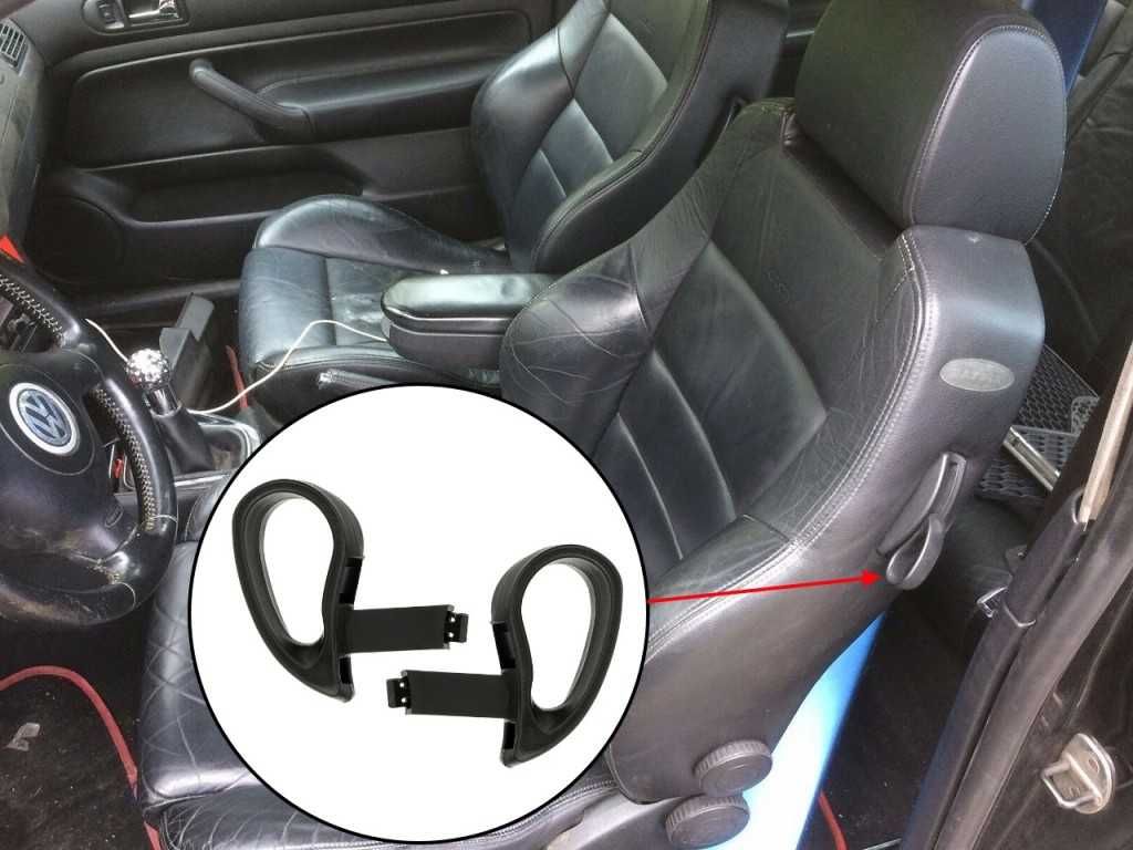 Комплект дръжки за седалка VW Polo,New Beetle,Golf 4,Lupo, Seat /Сеат