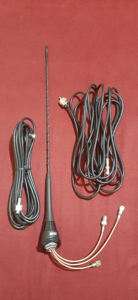 Antena CB radio GPS-3in1 montare direct pe cupola