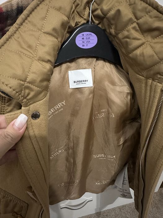 Palton/geaca burberry copii, marimea 92