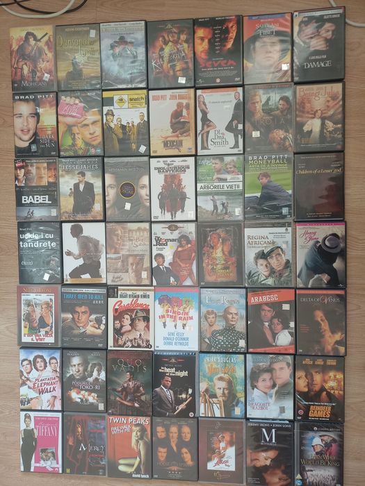 SYLVESTER STALLONE,Arnold SCHWARZENEGGER,Brad Pitt,filme colecție osca