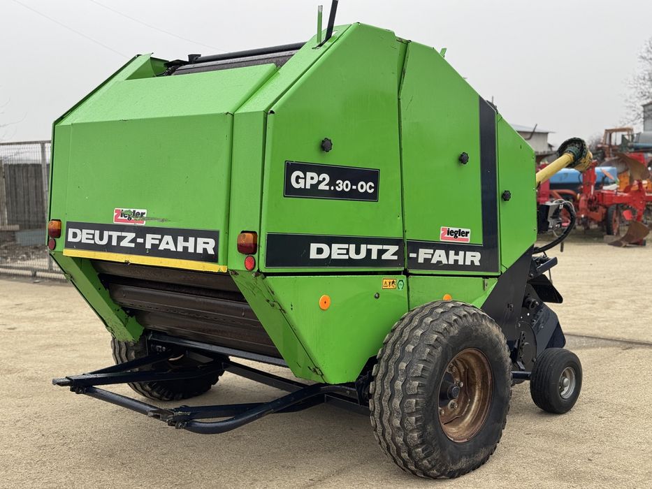Presa/Balotiera Deutz-Fahr GP2.30 cu Plasa+Tocator Import Recent