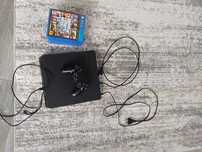 Ps4 slim 500gb+1controller,cablu de reincarcare si 6 jocuri.