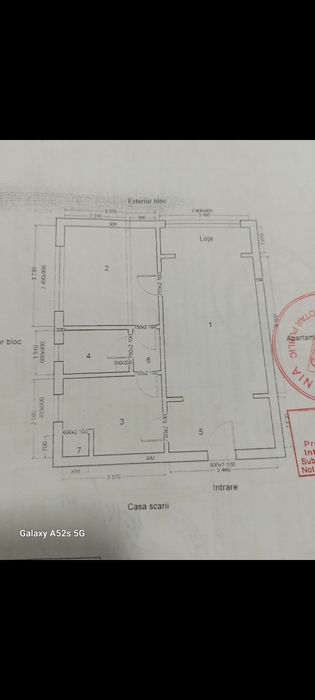 2 camere,apartament etajul 1