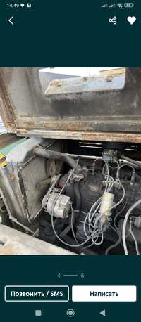 Двигатель газ52 в рабочем састояние