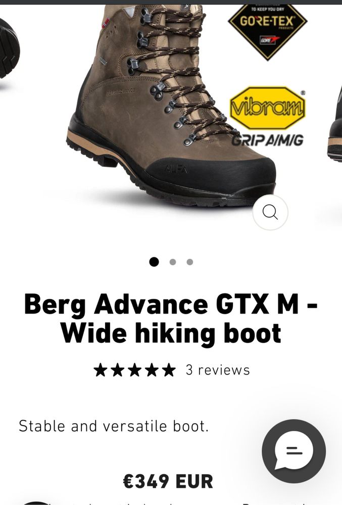 Bocanci Alfa walkking  advance GTX…noi…
