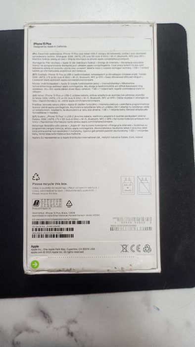 Iphone 15 Plus 128 GB Nou