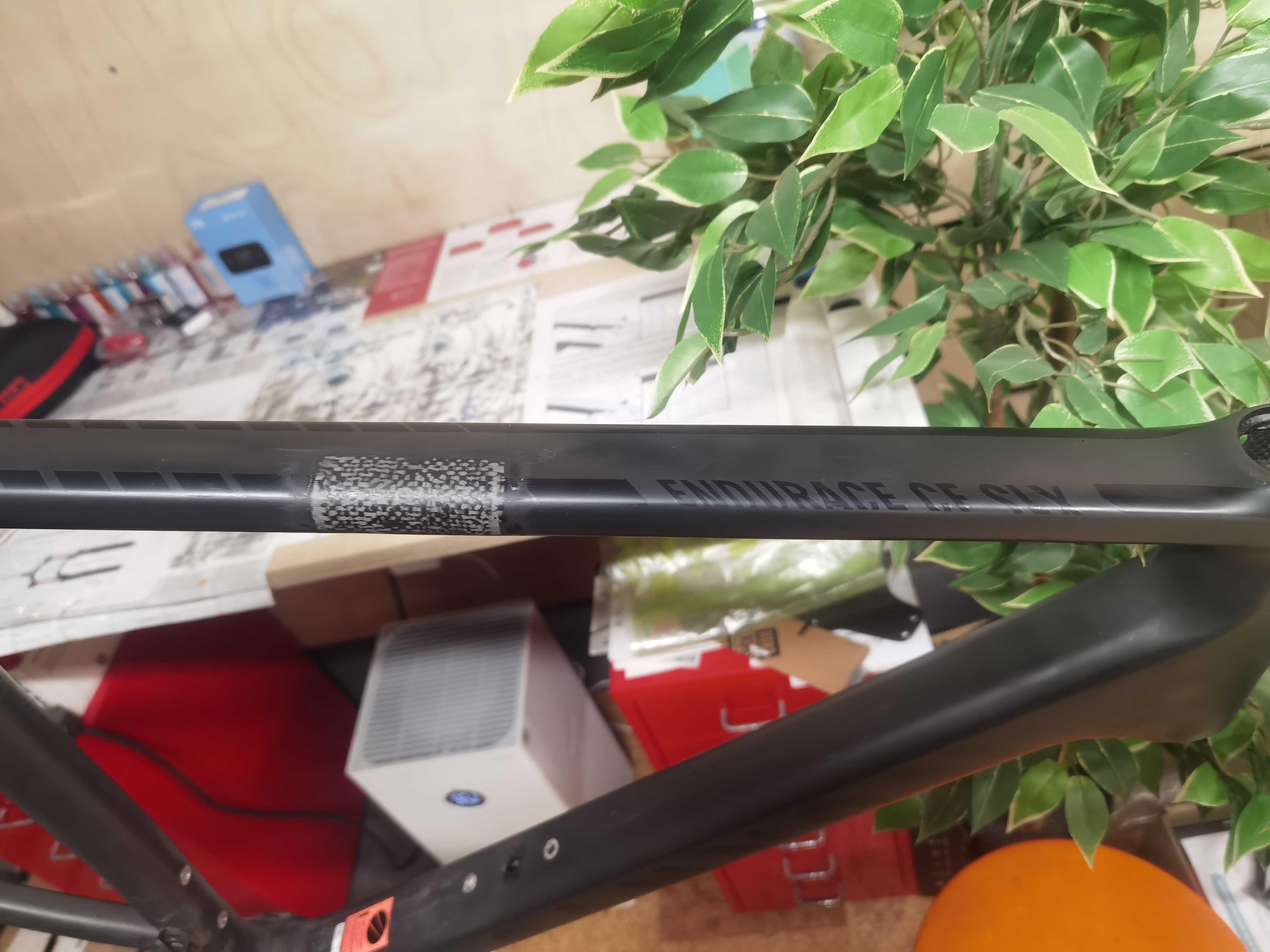Лека 820г рамка за шосеен велосипед Canyon Endurace CF SLX 9 2022