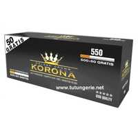 Promo - Tuburi de tigari Korona sau GOLDEN TUBE-2200 buc filtru maro