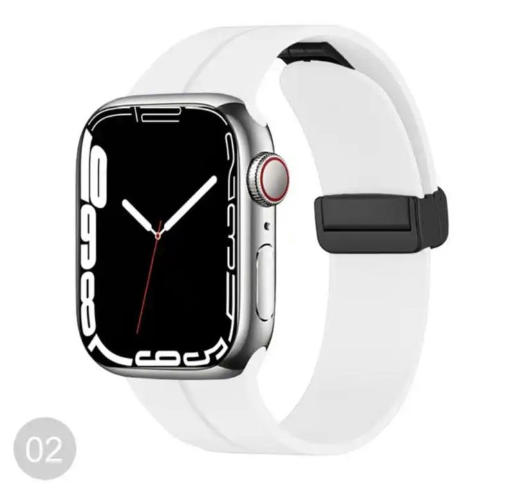 Curea Husar Silicon Magnetica Incarator Cablu Usb Ceas Apple Watch