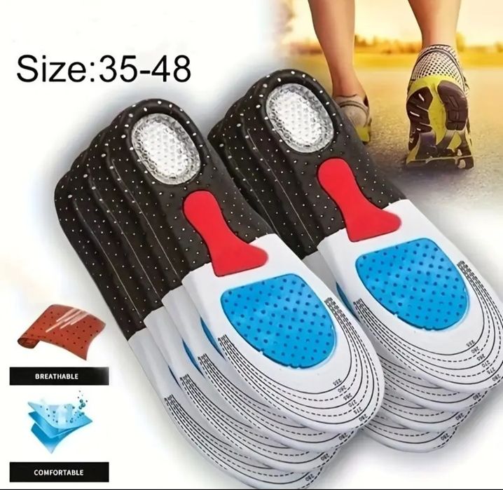 Talpici Adidași cu gel și spumă , Confort A+++ Pantofi adidași etc