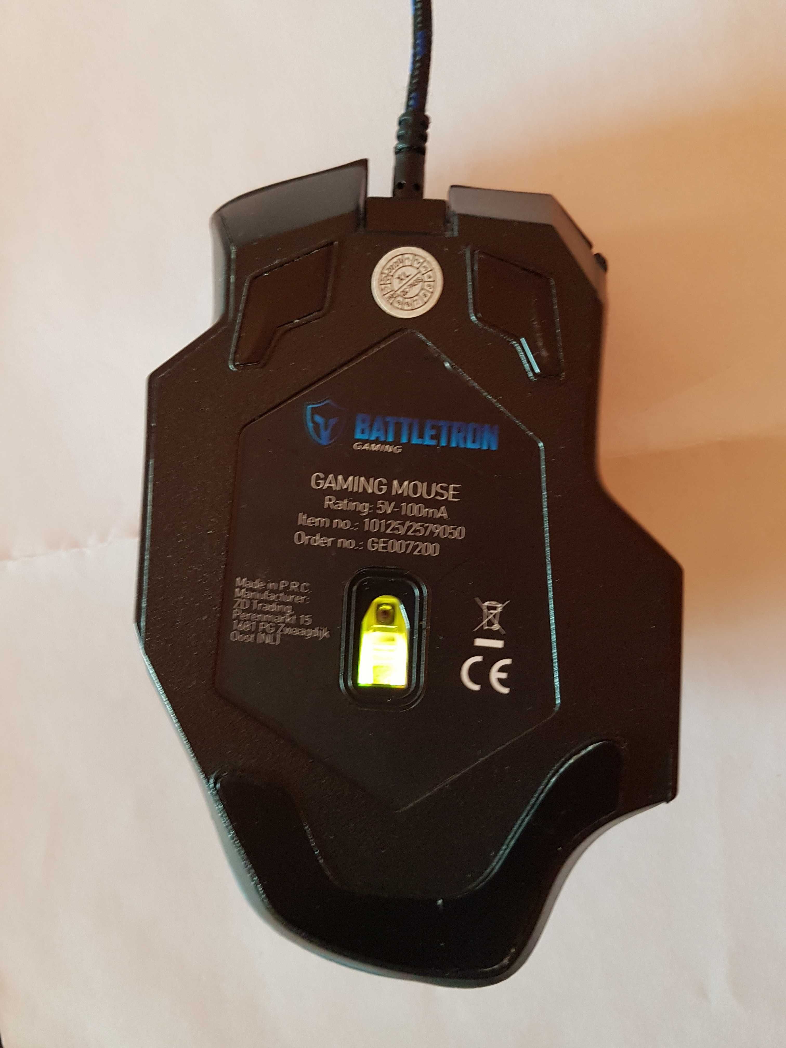Mouse de Gaming cu lumina Battletron si wireless Corporal T-TGWM100