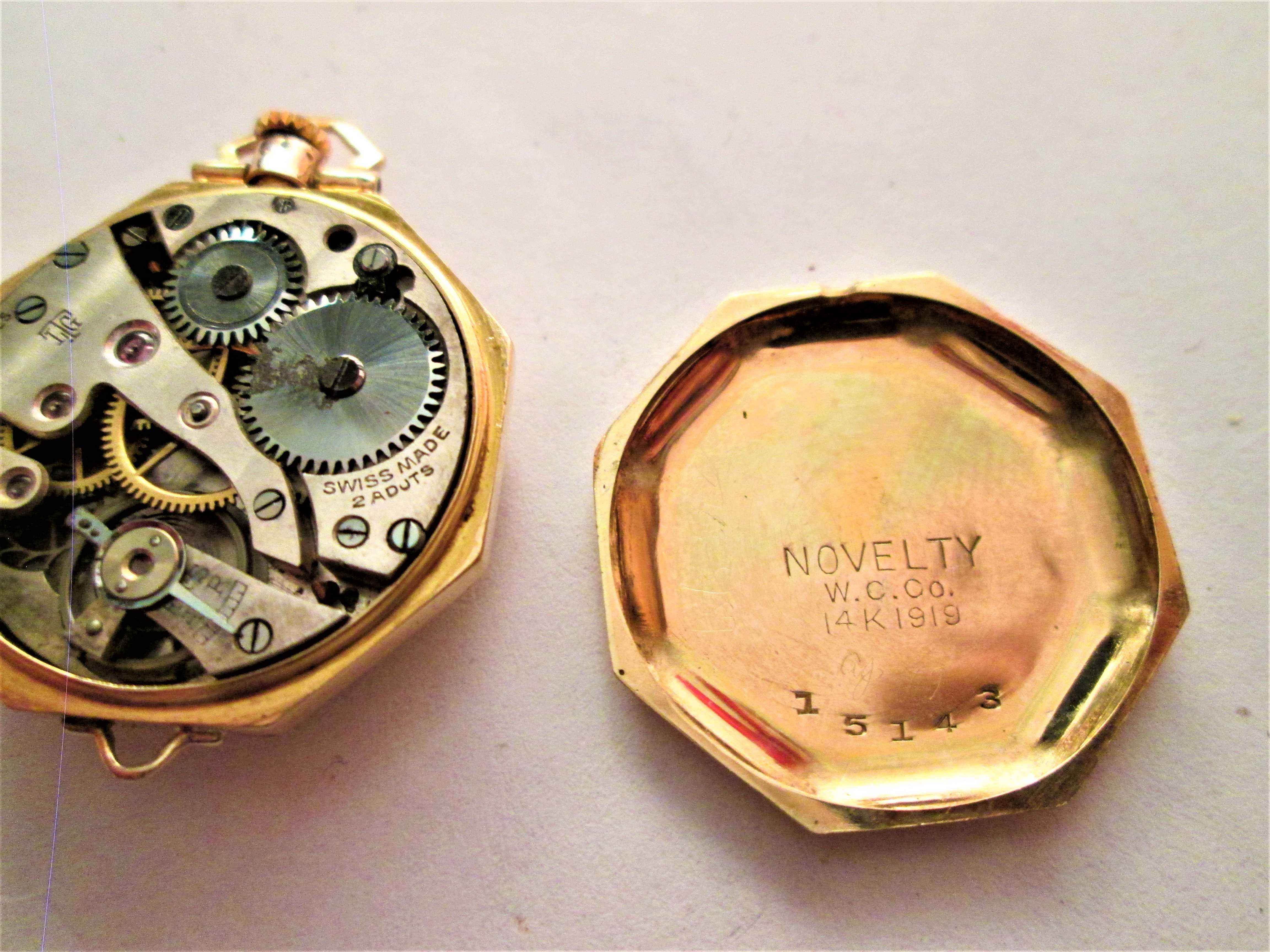 ceas de Buzunar de Aur 14 K Cobea by Novelty