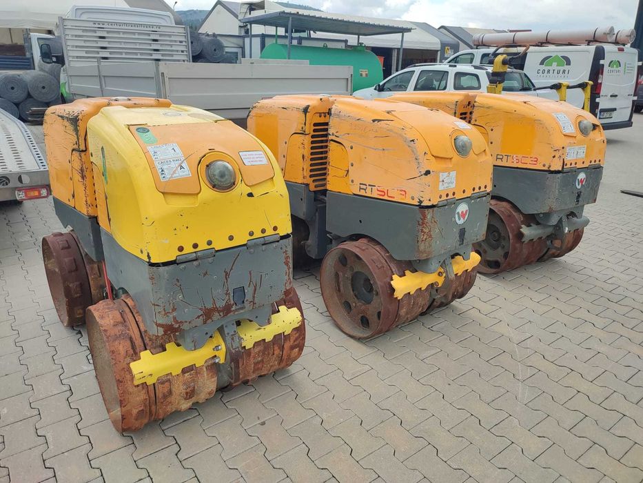 Cilindru vibro-compactor cu telecomanda Wacker Neuson RTK-SC3