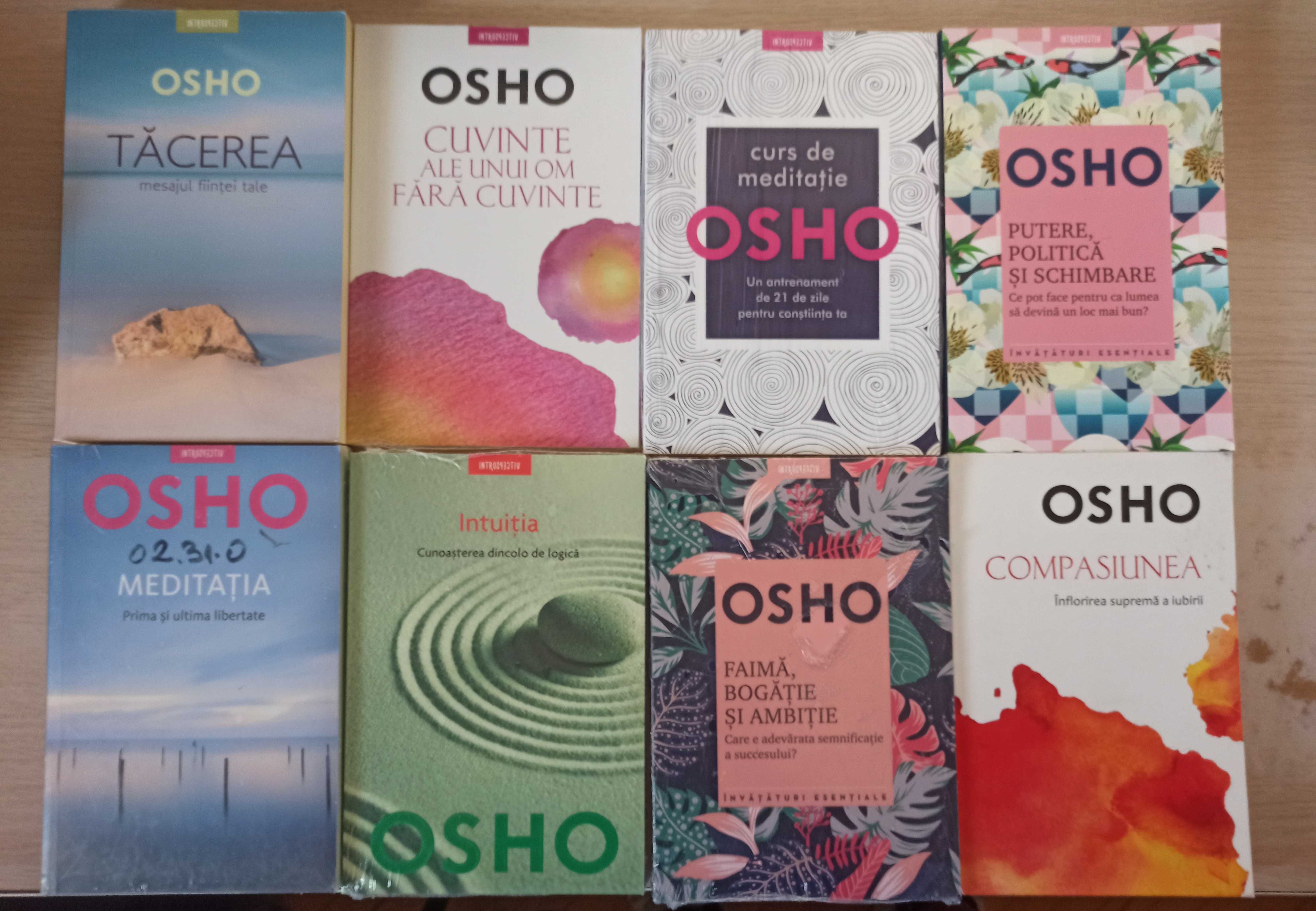 Carti de dezvoltare personala, spiritualitate - colectia Osho