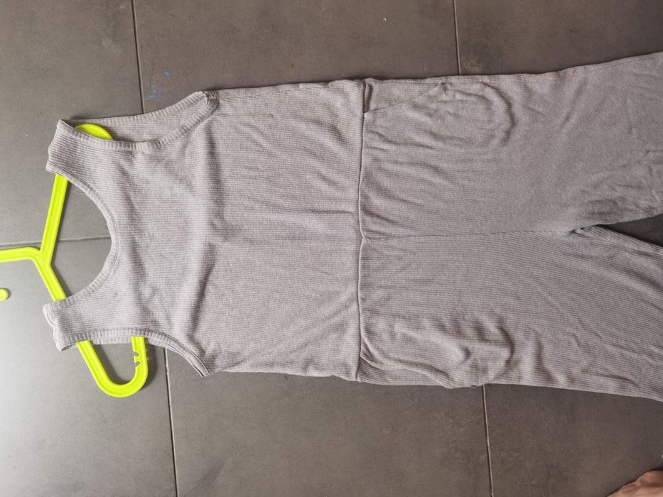 Дамски гащеризон American Vintage сив памук размер ML