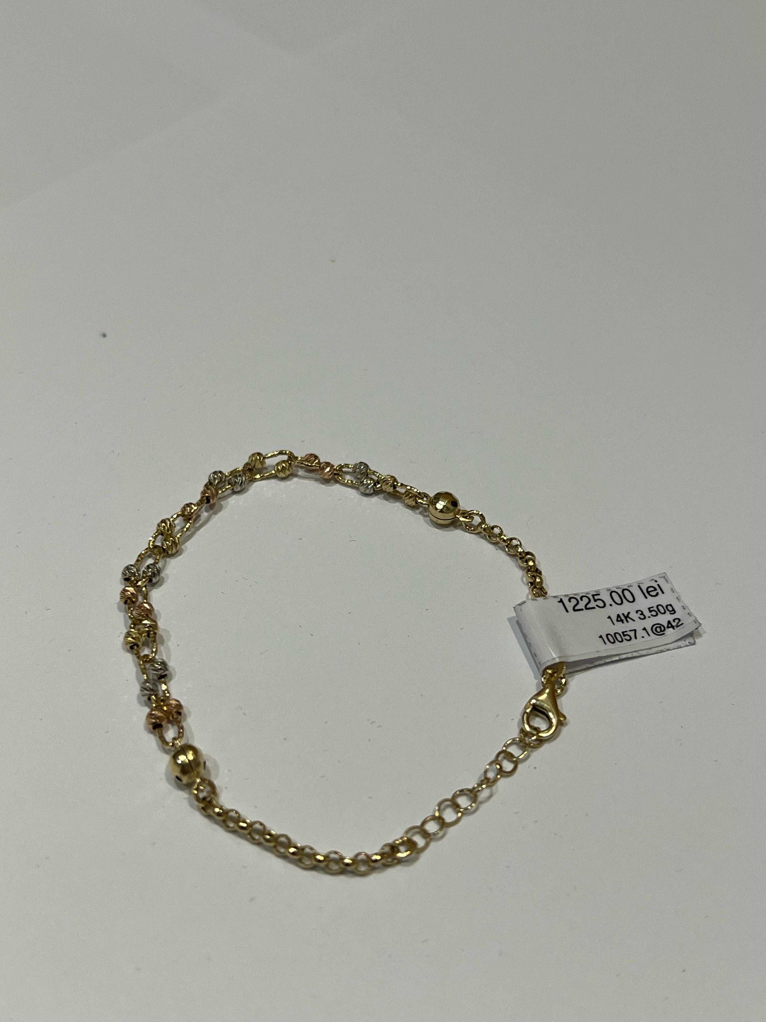 (AG42) Bratara aur 14k 3.50g b.10057