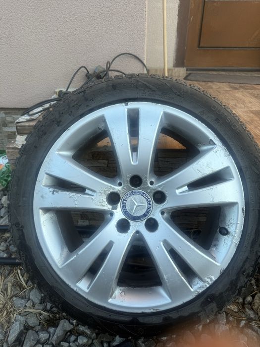 Джанти 17” 5•112 от w204 с много добри гуми