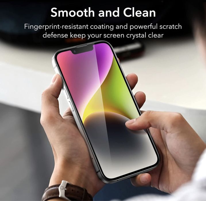 Folie sticla 20D FULL GLUE pentru iPhone 14 , 14 Pro Max , 16e