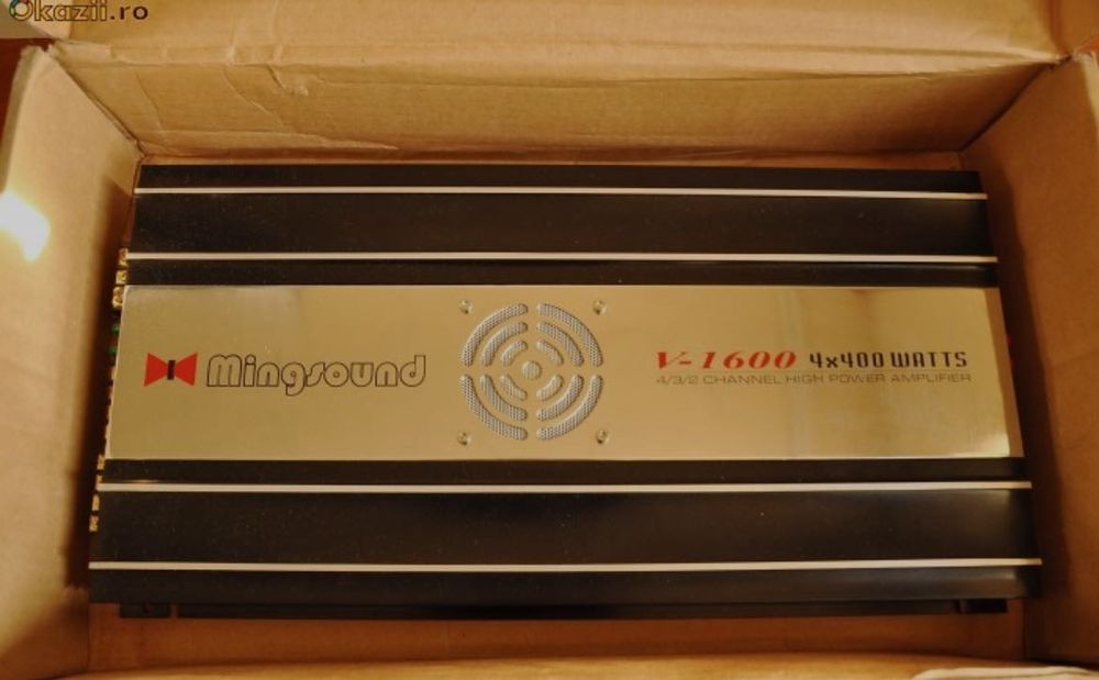 Subwoofer și amplificator auto