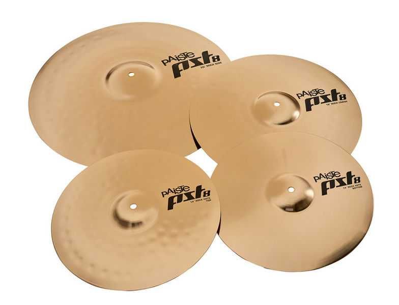 Vand set complet cinei Paiste PST8 bonus husa si splash