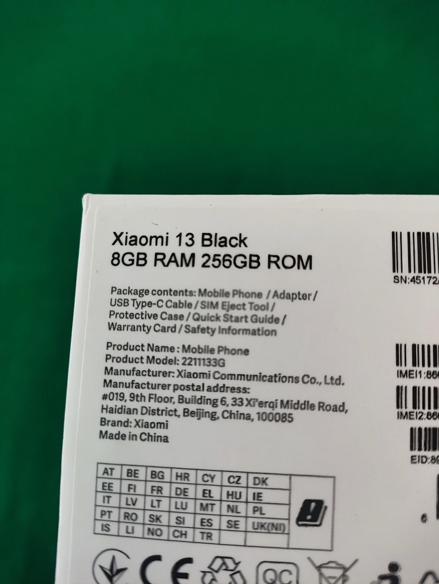 ‼️Xiaomi 13 5G  8/256