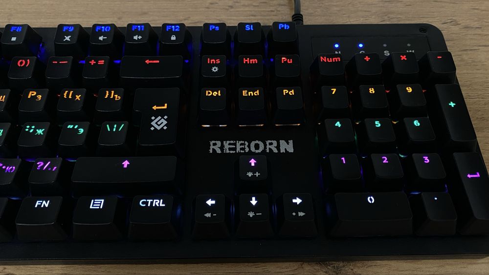 Клавиатура Defender Reborn GK-165DL